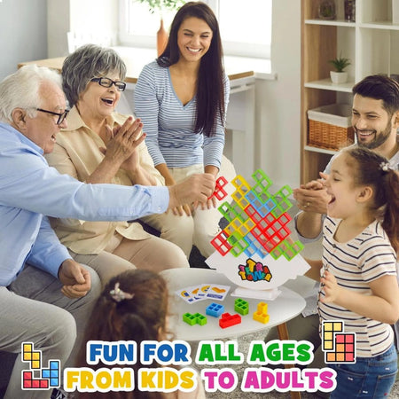 Listoys - Juegos Montessori de equilibrio de la Torre Tetris