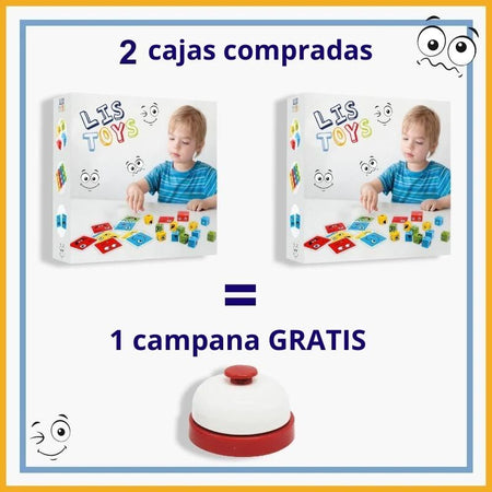 Listoys - Cubo mágico Montessori que cambia de cara Bloques de construcción